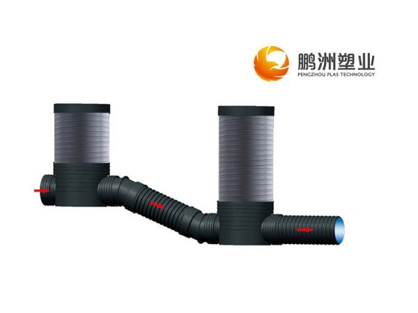 塑料检查井施工指导：跌水井做法